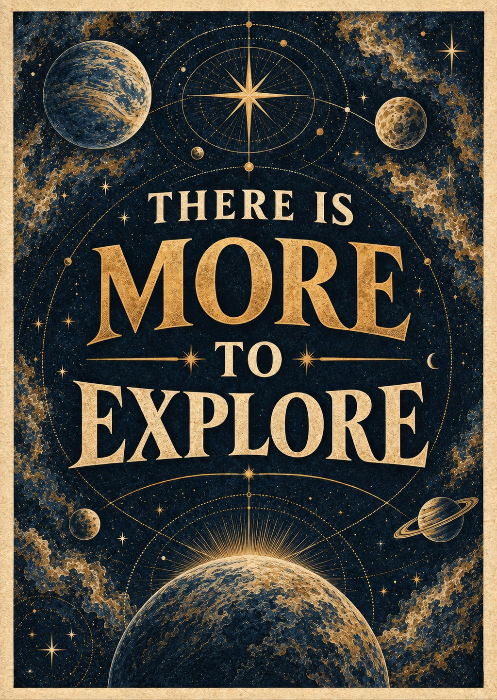 There Is More to Explore — artwork detail