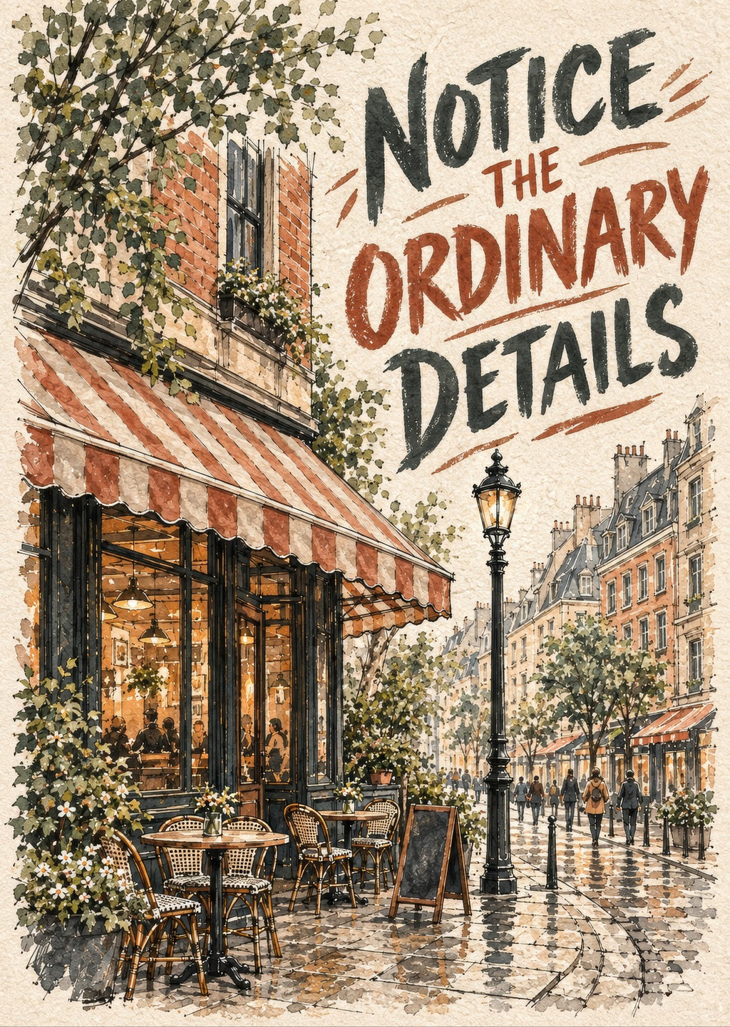 Notice the Ordinary Details — artwork detail