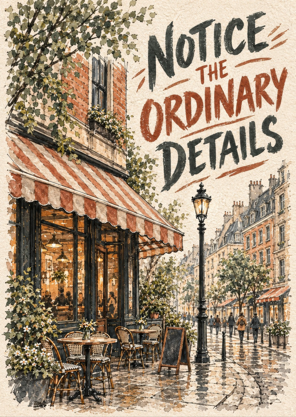 Notice the Ordinary Details — artwork detail