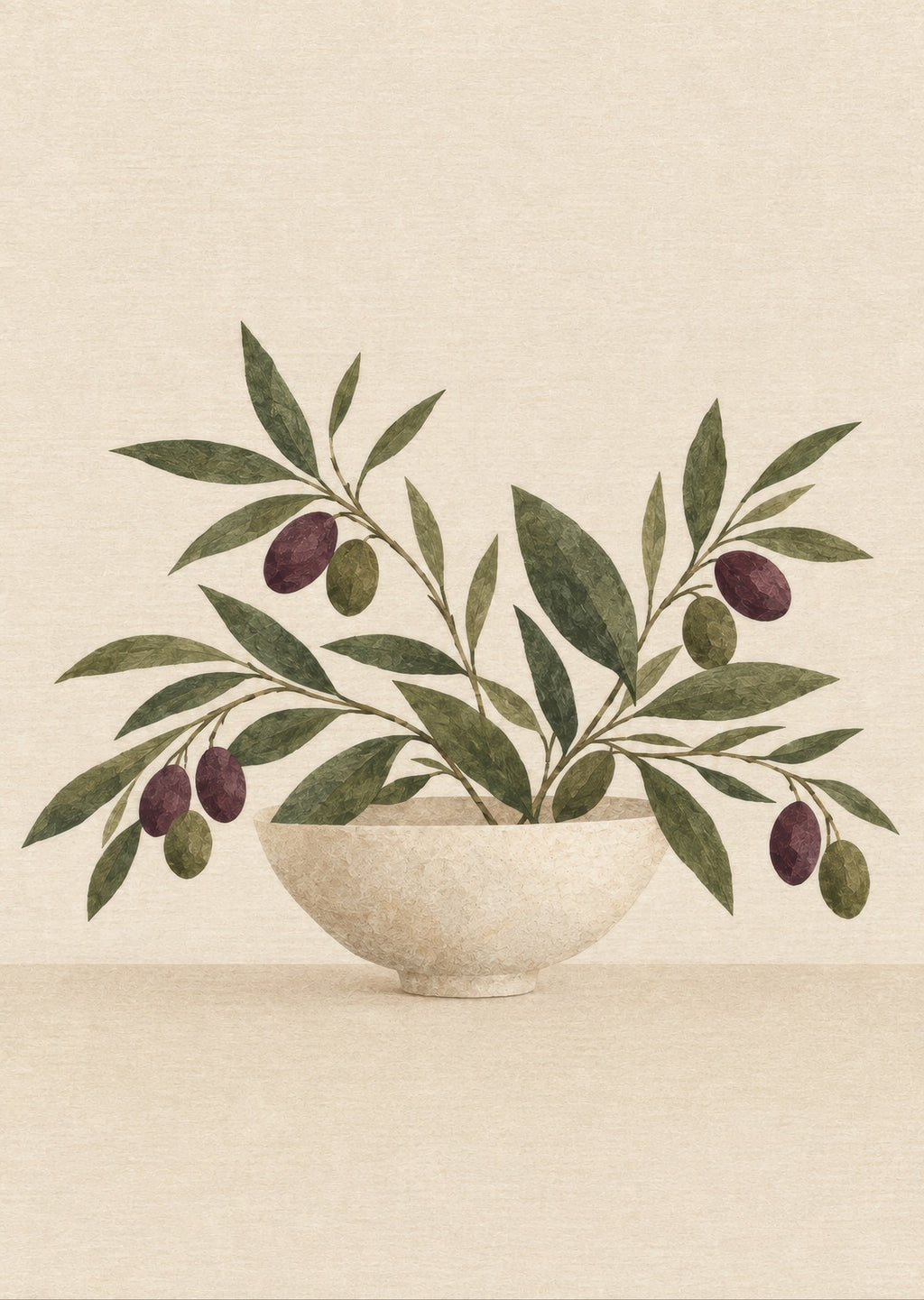 Wildflowers in the Wide Bowl — artwork detail