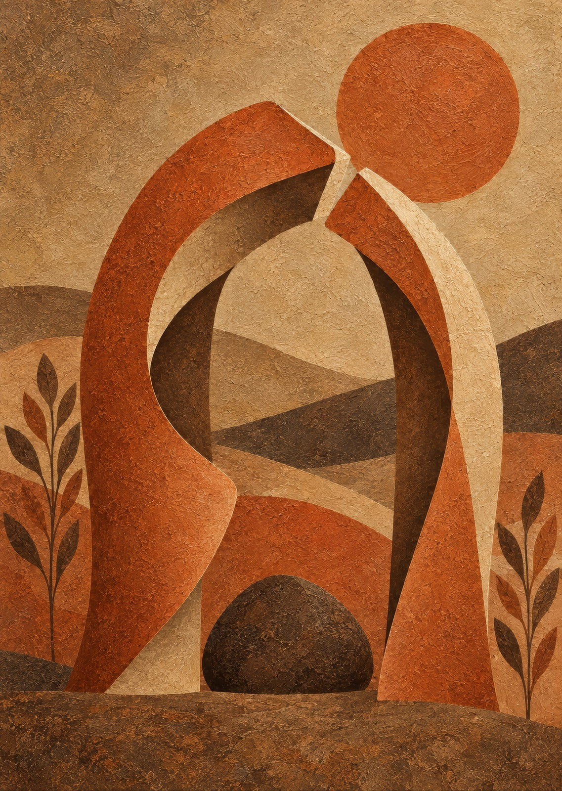 The Sand Arch — artwork detail