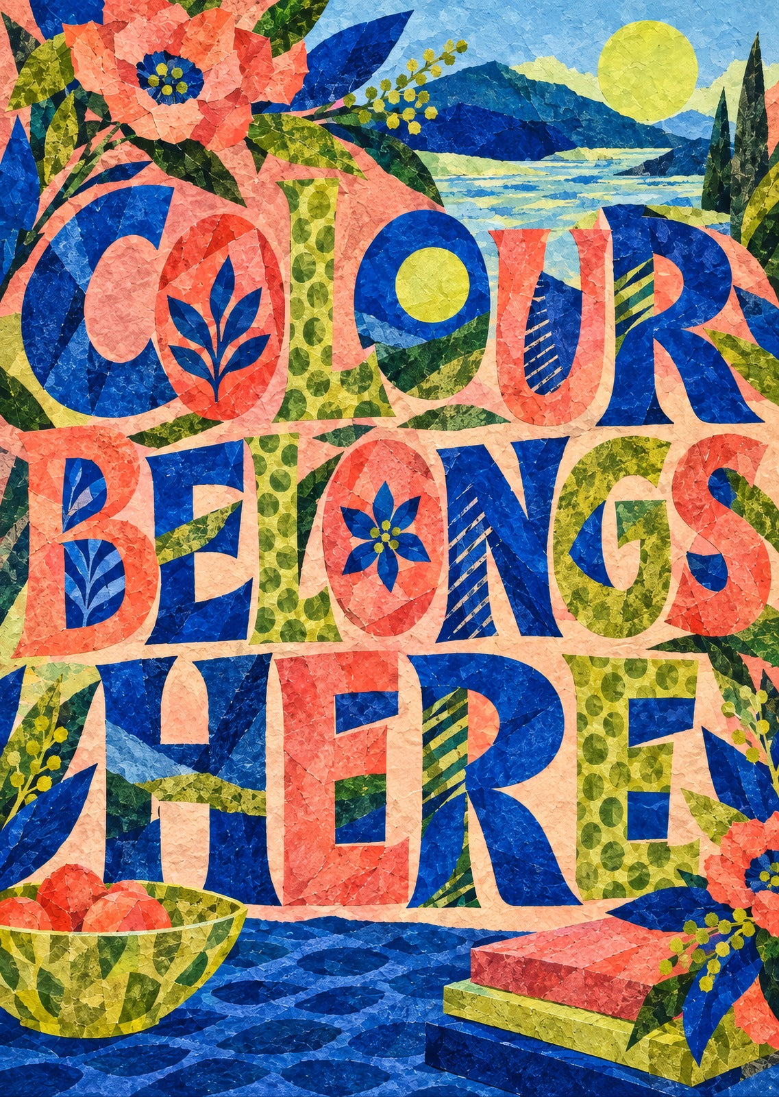 Colour Belongs Here — artwork detail
