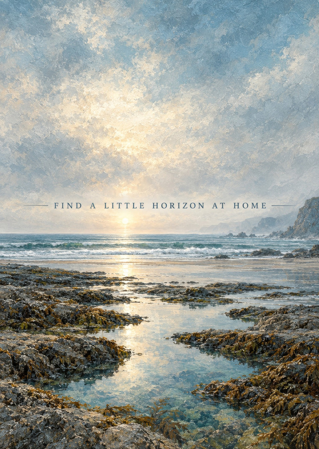 Find a Little Horizon at Home — artwork detail