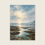 Find a Little Horizon at Home — Atmospheric landscape painting living room art print
