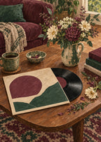 Sunday Vinyl and Flowers — artwork detail
