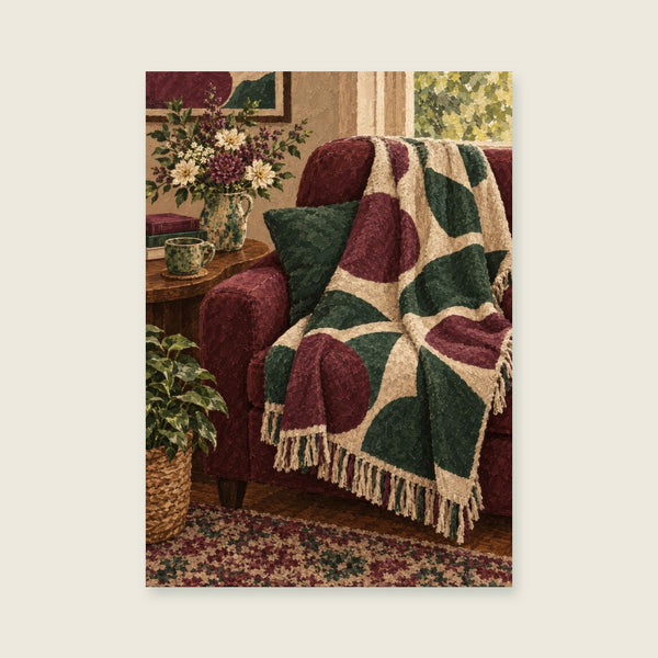 The Folded Blanket Art Print