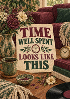 Time Well Spent Looks Like This — artwork detail