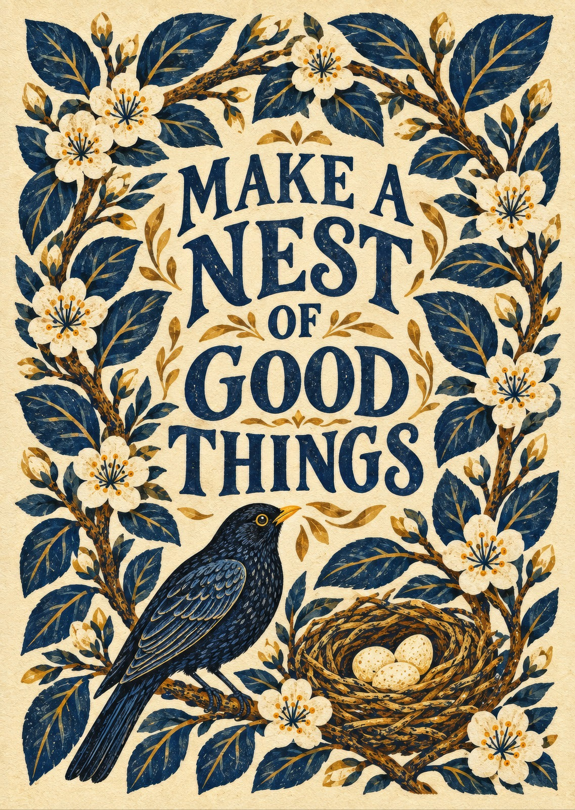 Make a Nest of Good Things — artwork detail
