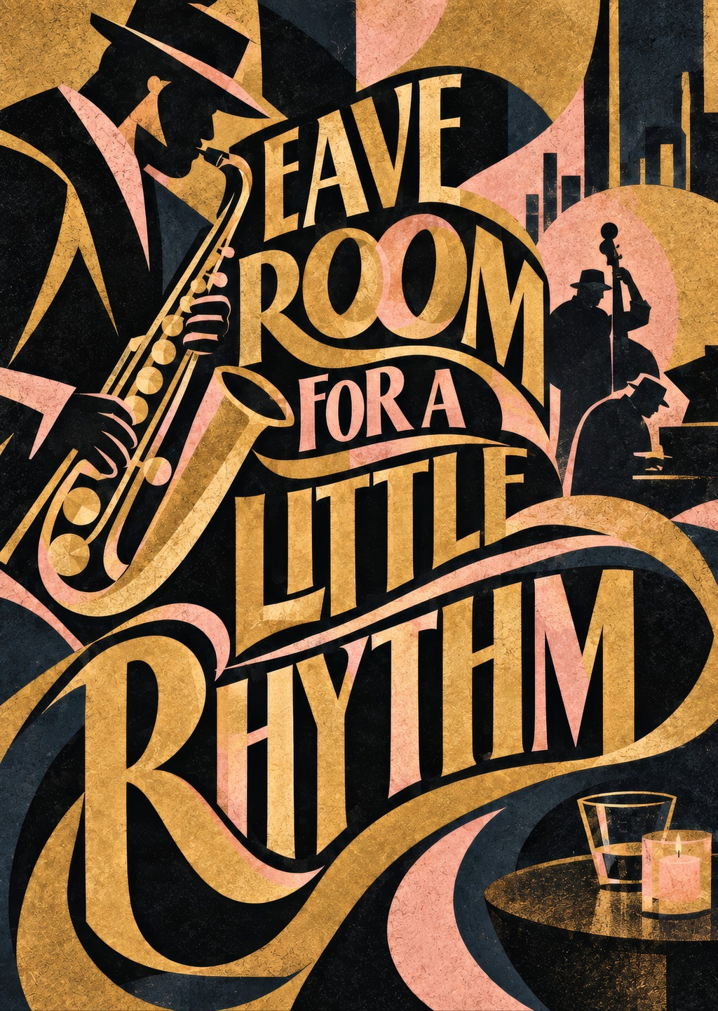 Leave Room for a Little Rhythm — artwork detail