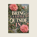 Bring a Little Outside In — Loose painterly botanical living room art print