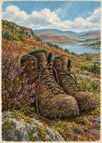 Boots by the Door — artwork detail