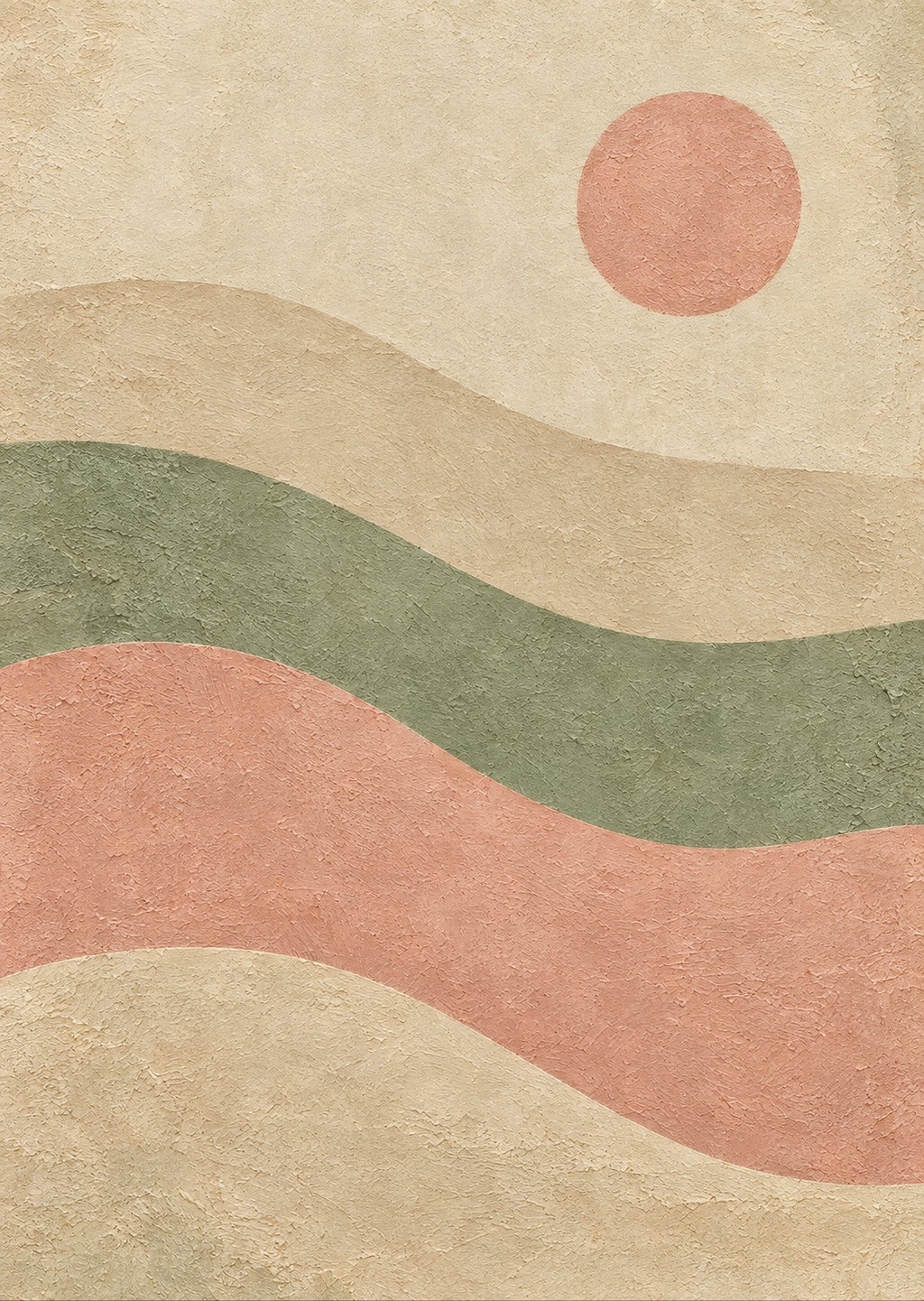 Gentle Wave Field — artwork detail