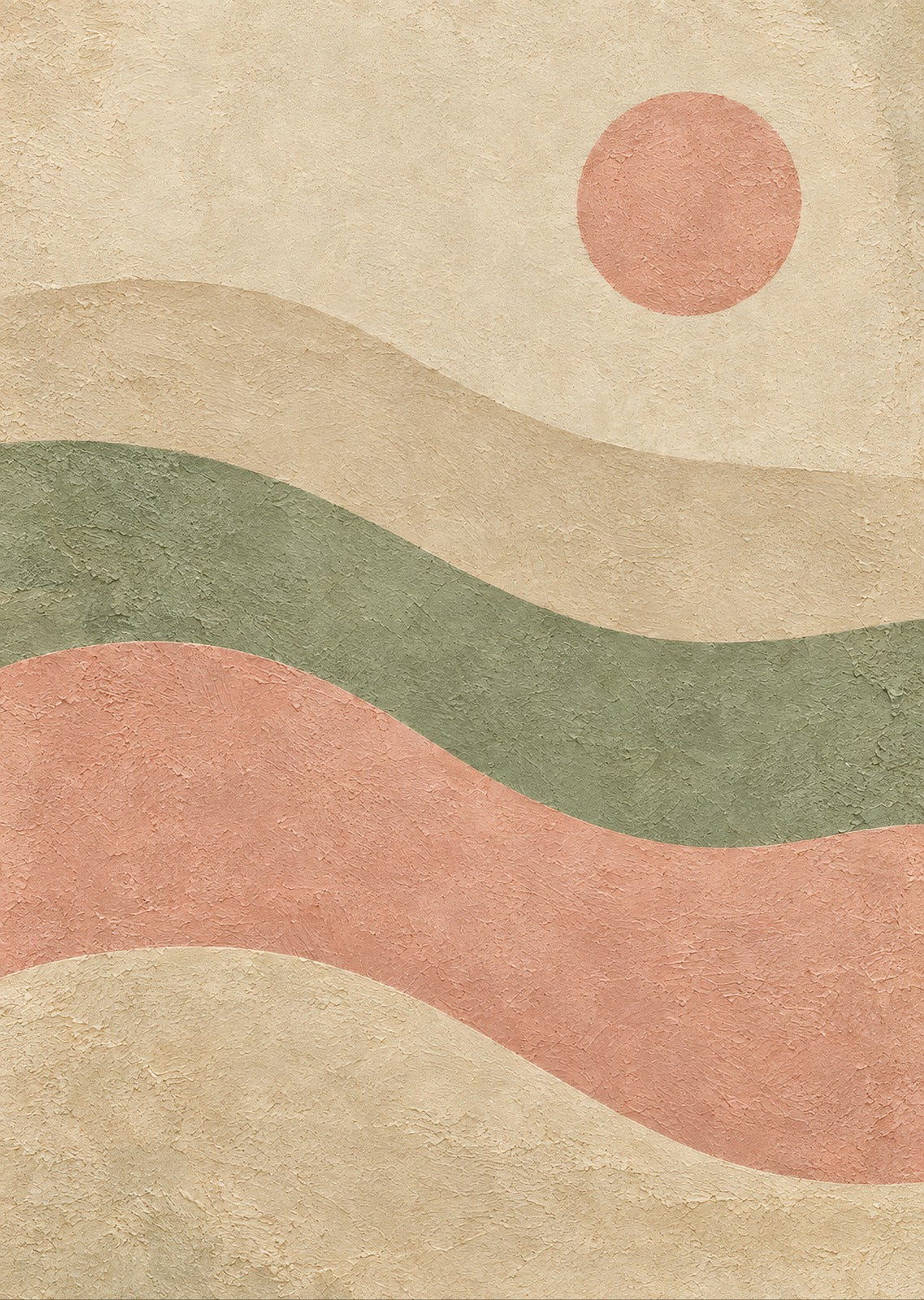 Gentle Wave Field — artwork detail