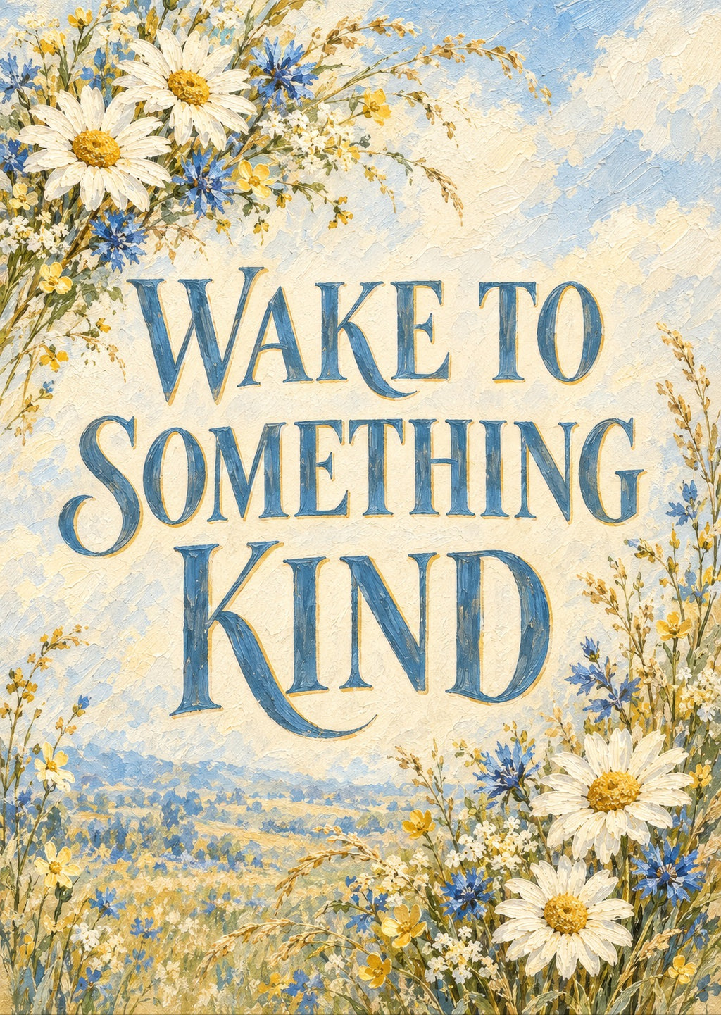 Wake to Something Kind — artwork detail