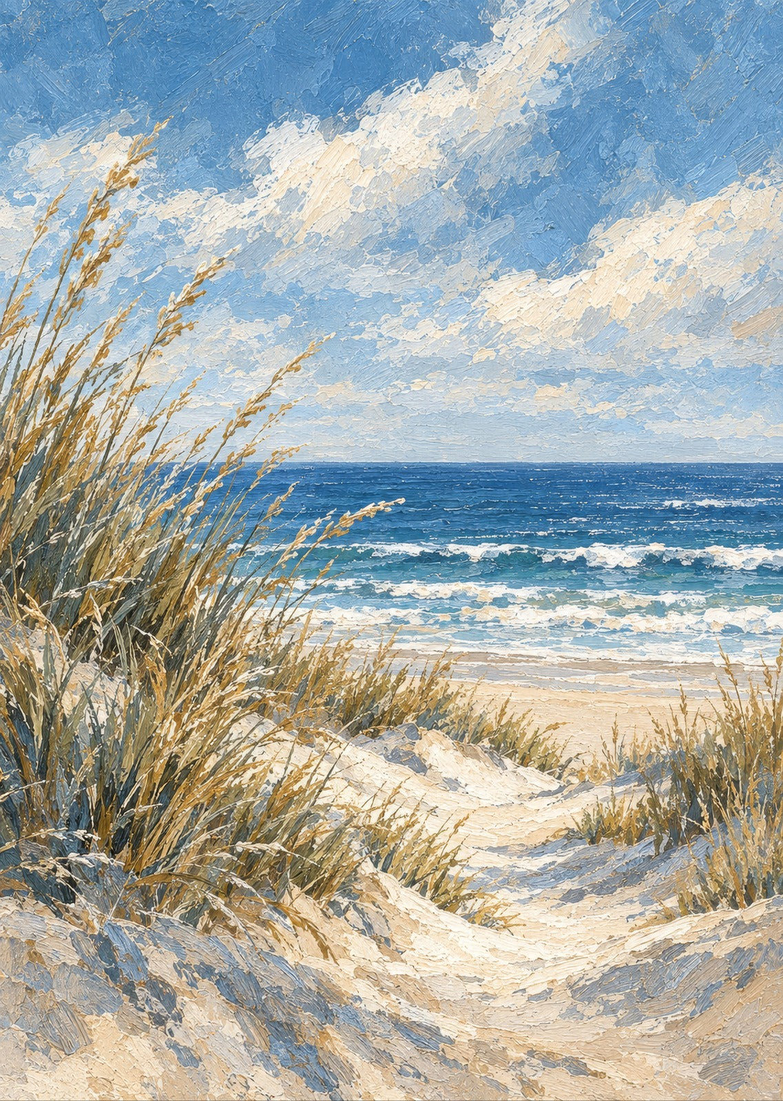 Dunes in Soft Light — artwork detail