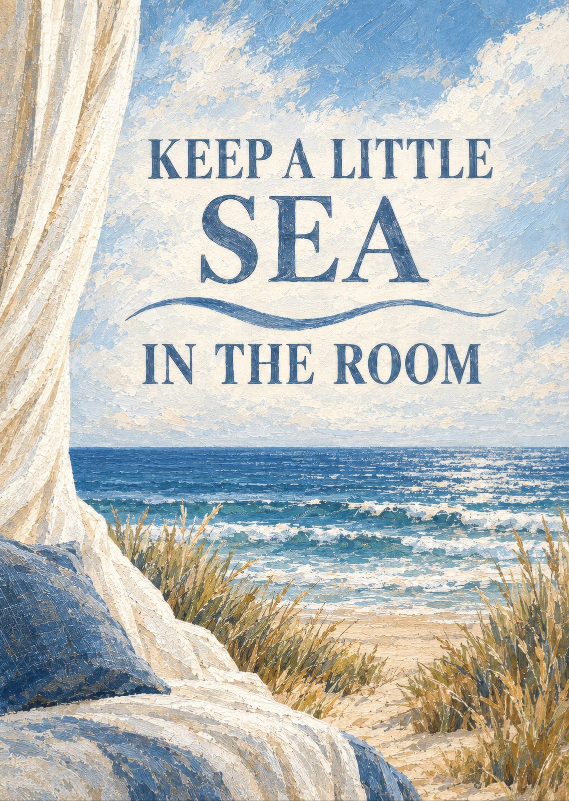Keep a Little Sea in the Room — artwork detail
