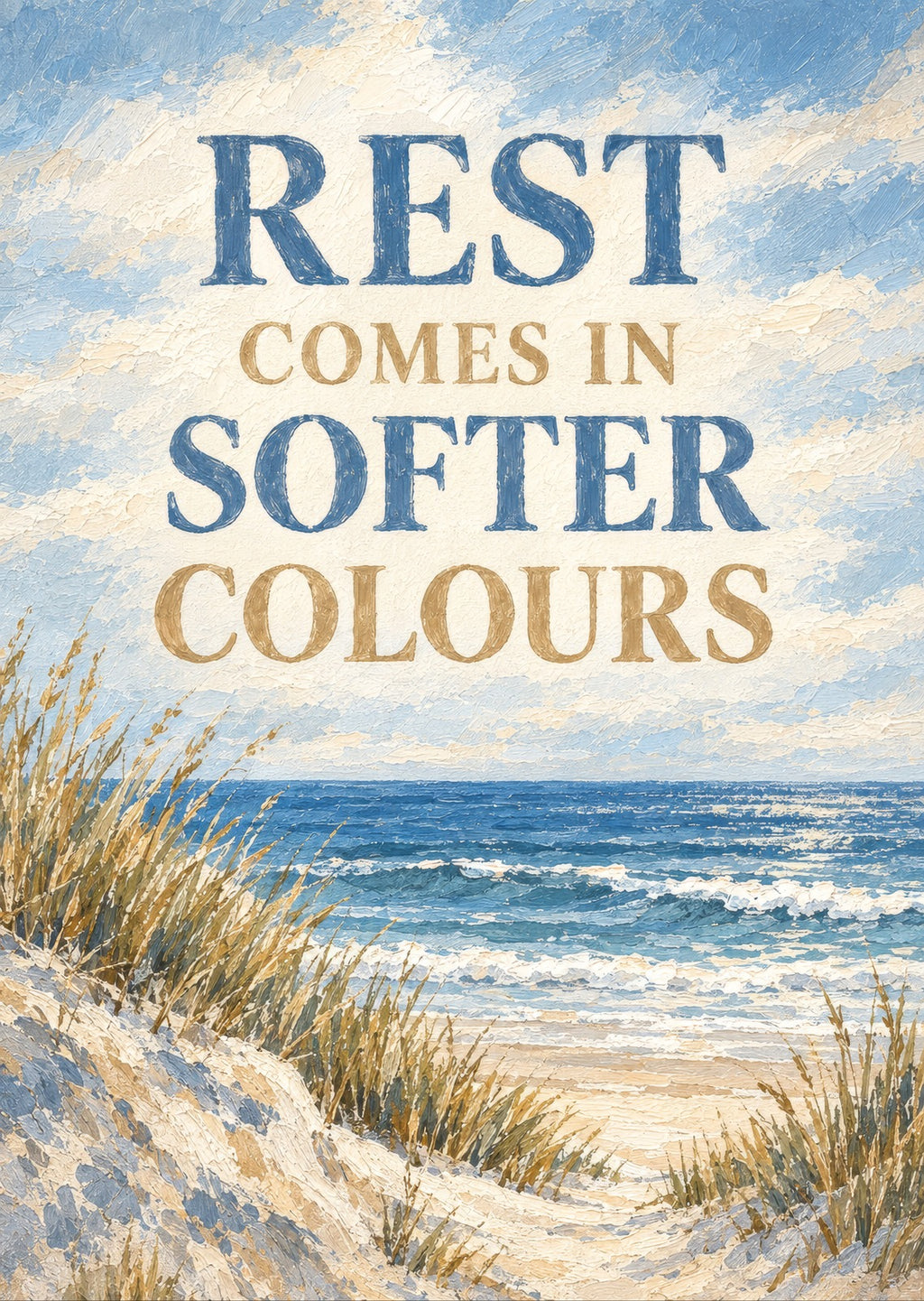 Rest Comes in Softer Colours — artwork detail