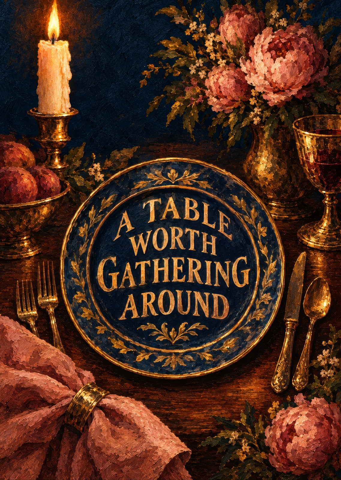 A Table Worth Gathering Around — artwork detail
