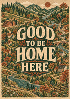 Good to Be Home Here — artwork detail