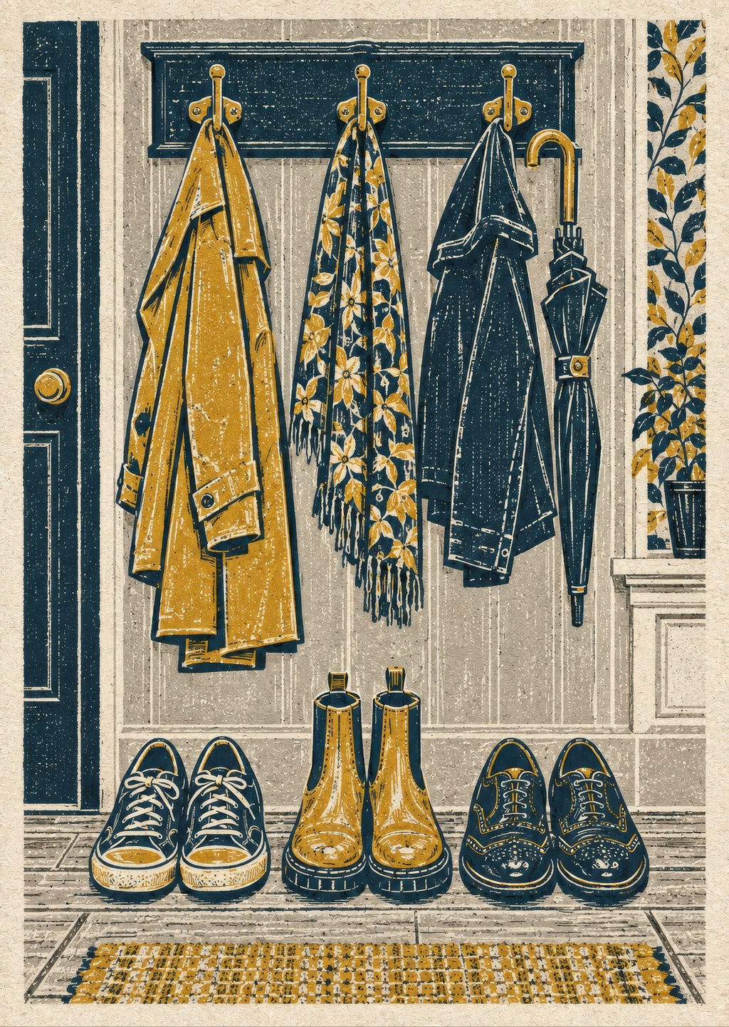 Shoes Ready for Tomorrow — artwork detail