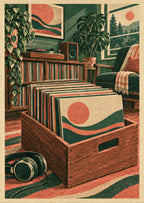 The Crate of Records — artwork detail