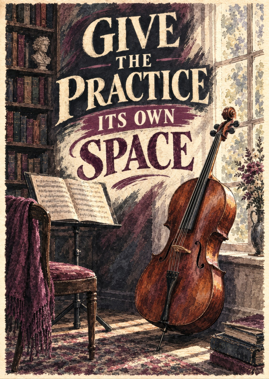 Give the Practice Its Own Space — artwork detail