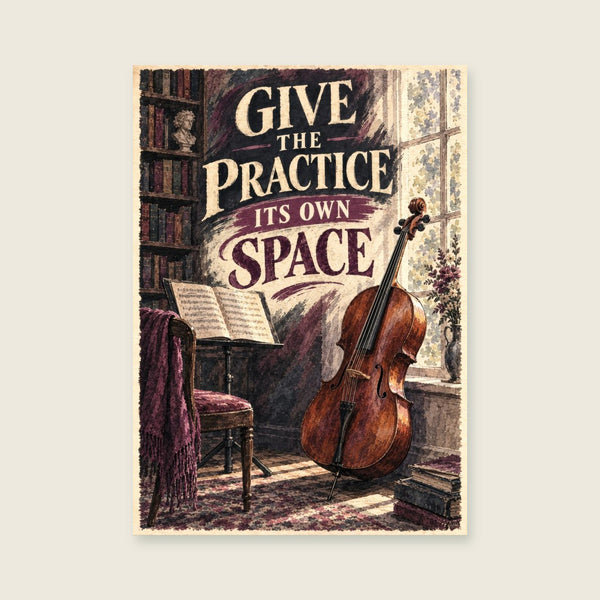 Give the Practice Its Own Space Art Print