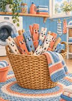 The Peg Basket — artwork detail