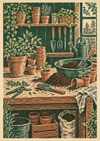 The Potting Bench — artwork detail