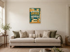 Put a Little Order in the Ordinary — A2 artwork shown in a room with a natural wood frame; select a framed finish to include a frame