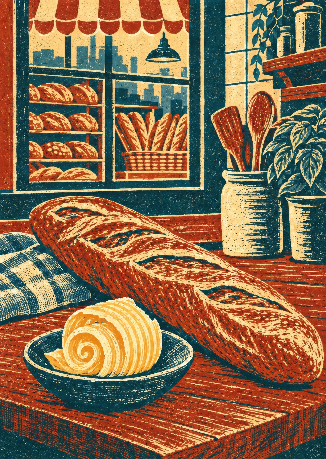 Butter curl — artwork detail
