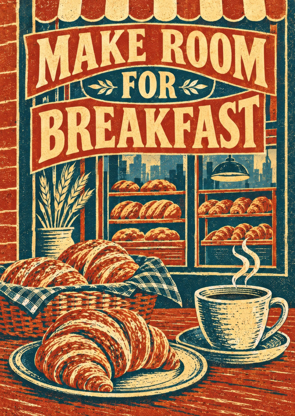 Make Room For Breakfast — artwork detail