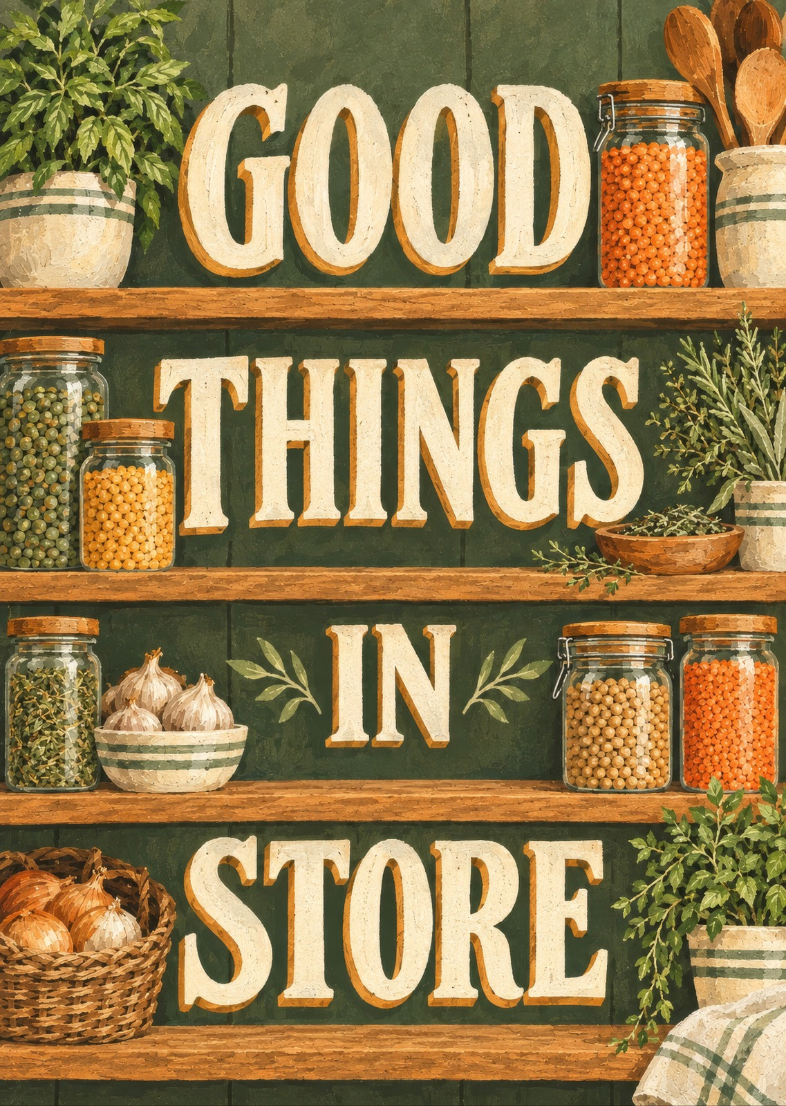Good Things In Store — artwork detail