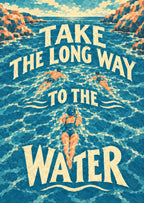 Take The Long Way To The Water — artwork detail