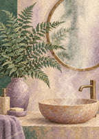 Fern leaves — artwork detail