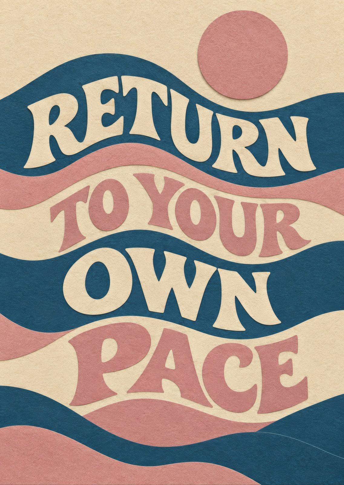Return To Your Own Pace — artwork detail