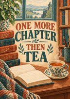 One More Chapter Then Tea — artwork detail