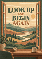 Look Up And Begin Again — artwork detail