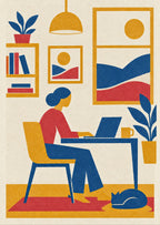 Yellow planes — artwork detail