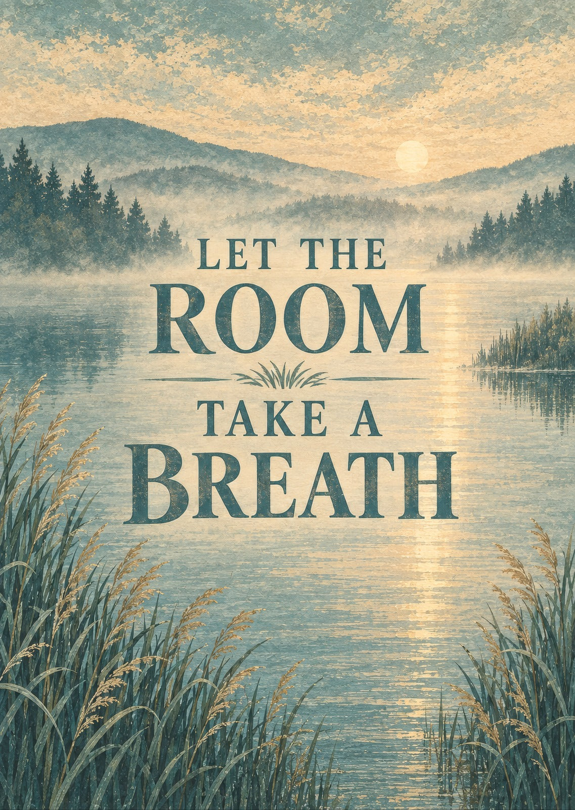 Let The Room Take A Breath — artwork detail