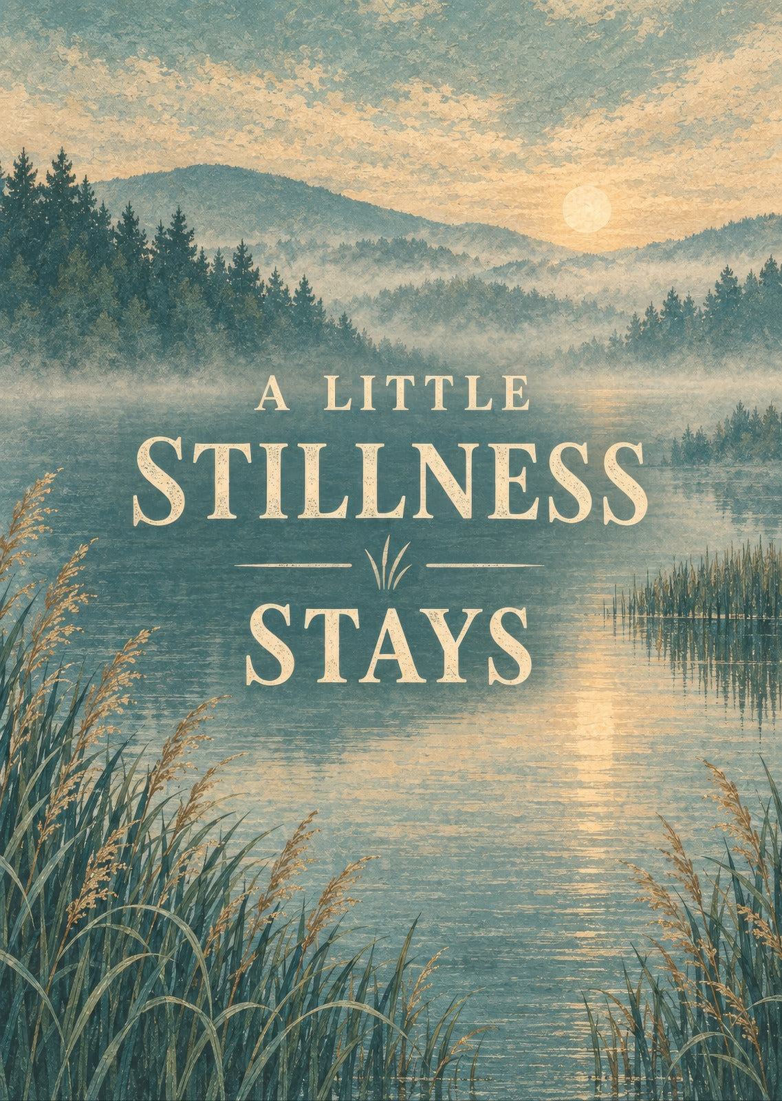 Little Stillness Stays — artwork detail