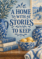 Home With Stories To Keep — artwork detail