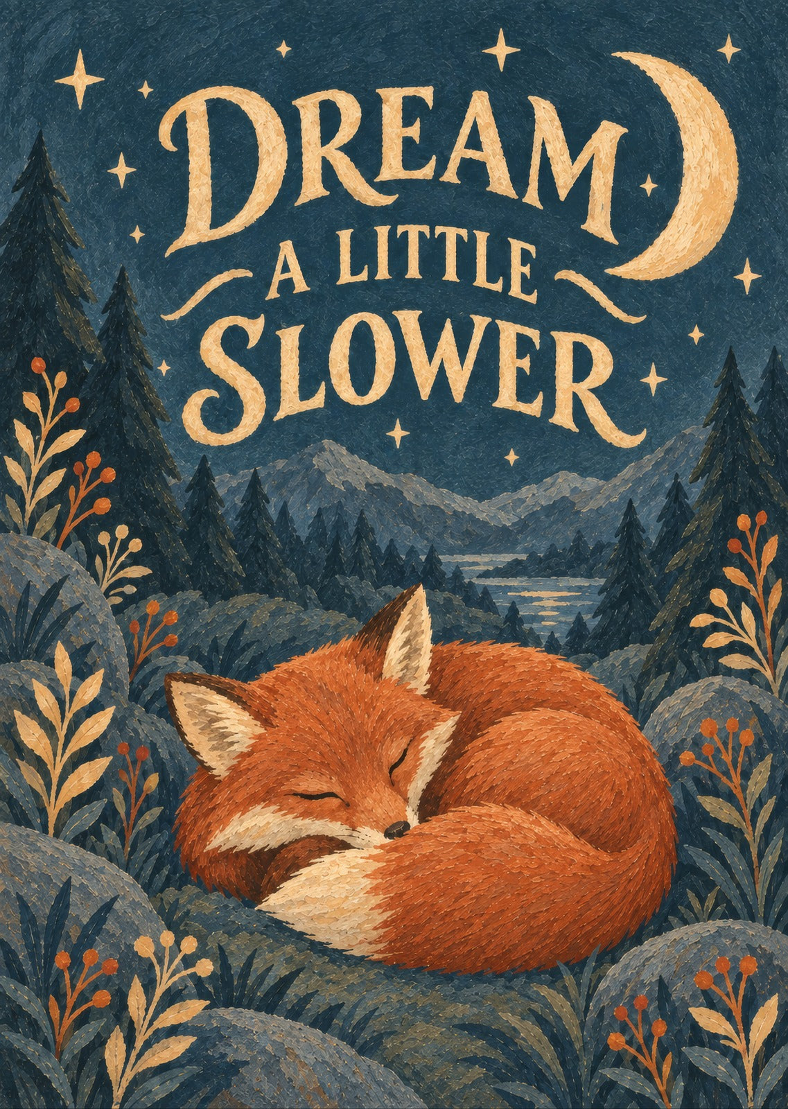 Dream A Little Slower — artwork detail