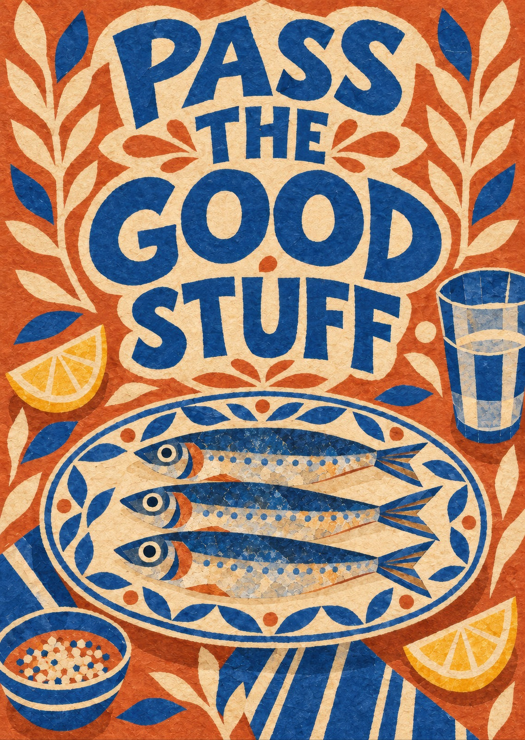 Pass The Good Stuff — artwork detail