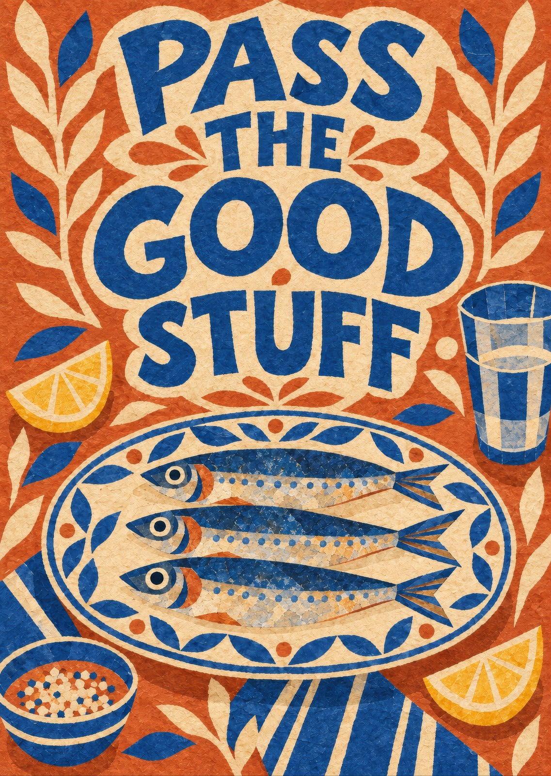 Pass The Good Stuff — artwork detail