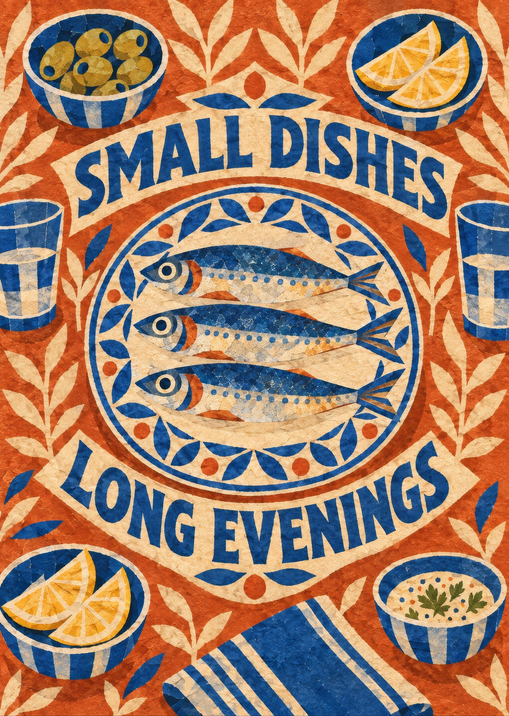 Small Dishes Long Evenings — artwork detail