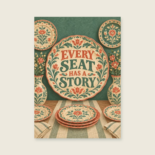 Every Seat Has A Story Art Print