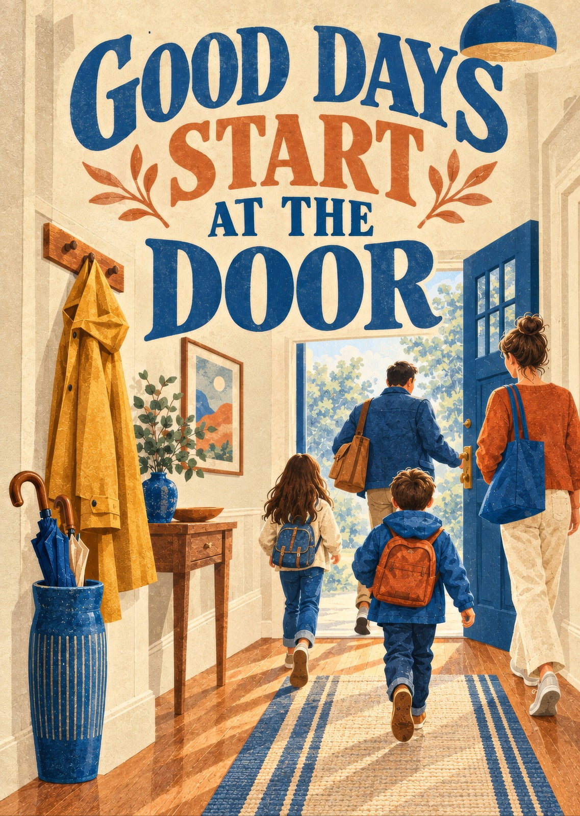 Good Days Start At The Door — artwork detail