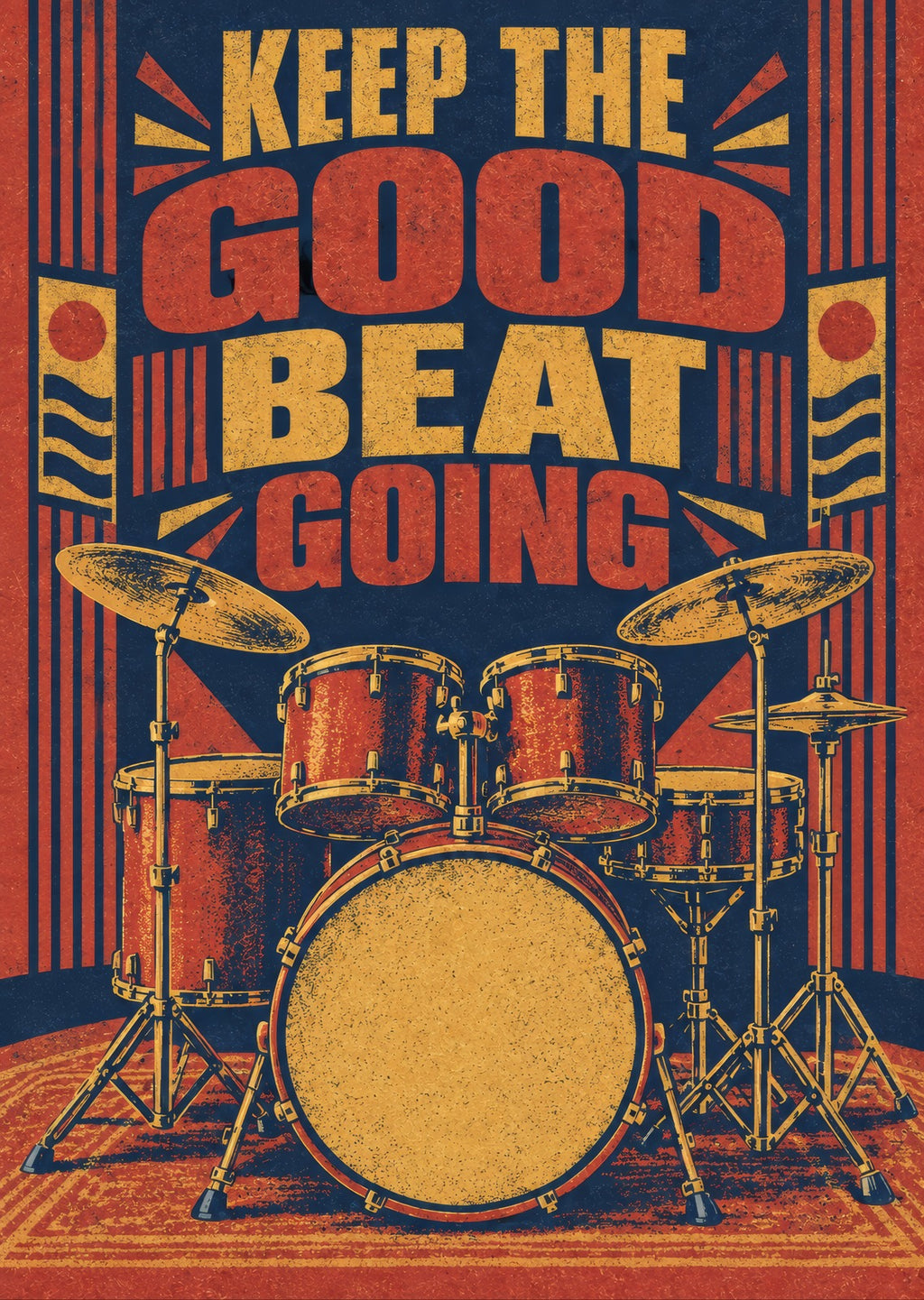 Keep The Good Beat Going — artwork detail