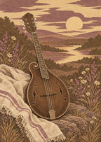 Unbranded mandolin — artwork detail